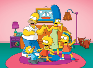 The Simpsons family